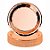 Prato Papel Liso Bronze - 10 unidades - Rizzo - Imagem 1