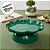 Bandeja Flower Com Pé - 180mm - Verde Folha - 1 unidade - Só Boleiras - Rizzo - Imagem 1
