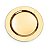Prato G Ouro 26cm - 06 unidades - Descartáveis de Luxo - Cromus - Rizzo Festas - Imagem 1