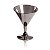 Taça de Martini Prata 190ml - 06 unidades - Descartáveis de Luxo - Cromus - Rizzo Festas - Imagem 1