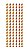 Canudo de Papel Listras Laranja - 20 unidades - Cromus - Rizzo Festas - Imagem 1