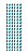 Canudo de Papel Listras Azul - 20 unidades - Cromus - Rizzo Festas - Imagem 1