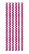 Canudo de Papel Poá Pink e Branco - 20 unidades - Cromus - Rizzo Festas - Imagem 1