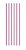 Canudo de Papel Liso Rosa - 20 unidades - Cromus - Rizzo Festas - Imagem 1