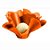 Forminha para Doces Finos - Cheri - Laranja - 50 unidades - Maxiformas - Rizzo - Imagem 1