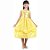 Fantasia Princesa Dourada Infantil - 1 unidade - Sula - Rizzo - Imagem 1