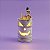 Enfeite de Halloween de Resina - Lata Com Formato De Caveira e Led - 17x8cm - 1 unidade - Cromus - Rizzo - Imagem 1