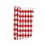Saquinho de Papel para Pipoca - Losango Vermelho - 50 unidades - Cromus - Rizzo Festas - Imagem 1