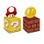 Caixa Cubo para Lembrancinhas Festa Super Mario - 08 unidades - Cromus - Rizzo Embalagens - Imagem 1