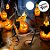 Tiara Halloween com Morcego - Amarelo e Preto - 1 unidade - Rizzo - Imagem 3