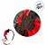 Tiara Halloween com Aranha - Vermelho e Preto - 1 unidade - Rizzo - Imagem 2