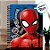 Caderno Smart Univ. Com Folhas Reposicionáveis - Homem Aranha - Ref. 4629 - Disney Original - 1 unidade - DAC Art - Rizz - Imagem 4