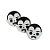 Aplique Decorativo EVA de Halloween - Vampiro - 5cm - 10 unidades - Rizzo - Imagem 1
