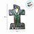 Enfeite Cororativo Halloween - Lapide Cruz - 77cm - 1 unidade - Rizzo - Imagem 2