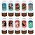 Mini Tubete Lembrancinha Marrom - Festa Moana - 8cm - 20 unidades - Rizzo - Imagem 1