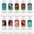 Mini Tubete Lembrancinha Branco - Festa Moana - 8cm - 20 unidades - Rizzo - Imagem 1