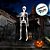 Enfeite para Pendurar - Esqueleto Com Faca No Coração - Halloween - 40cm - 1 unidade - Cromus - Rizzo - Imagem 4