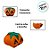 Enfeite Decorativo Halloween - Abóbora Balão - 40cm - 1 unidade - Rizzo - Imagem 3