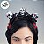 Tiara Halloween - Caveiras - 1 unidade - Rizzo - Imagem 2