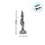 Enfeite Decorativo De Halloween - Vela Led - 15cm - 1 unidade - Rizzo - Imagem 2