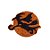 Enfeite Decorativo Halloween - Bruxa - Laranja - 7,5cm - 1 unidade - Rizzo - Imagem 1