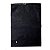 Saco Trilho Zip Preto Fosco com Furo - Trilho Preto - 18x25cm - 50 unidades - Rizzo - Imagem 2