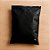 Saco Trilho Zip Preto Fosco Com Furo - 18x25cm - 50 unidades - Rizzo - Imagem 1