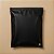 Saco Trilho Zip Preto Fosco com Furo - Trilho Preto - 15x20cm - 50 unidades - Rizzo - Imagem 1