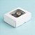 Caixa Doces com Visor S0 (6cm x 5cm x 2,5cm) Branca - 10 unidades - Assk - Rizzo Embalagens - Imagem 1