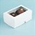 Caixa 2 Doces com Visor S1 (6cm x 9cm x 4cm) Branca  - 10 unidades - Assk - Rizzo - Imagem 1