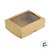 Caixa 10 Doces com Visor S2 (10cm x 13,5cm x 4cm) Kraft - 10 unidades - Assk - Rizzo - Imagem 2