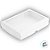 Caixa com Visor S5 (16cm x 22cm x 4cm) Branca - 10 unidades - Assk - Rizzo Embalagens - Imagem 2