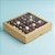 Caixa 25 Doces com Visor S8 (19cm x 19cm x 4cm) Kraft - 10 unidades - Assk - Rizzo - Imagem 1
