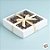 Caixa 25 Doces com Visor S8 (19cm x 19cm x 4cm) Kraft - 10 unidades - Assk - Rizzo - Imagem 3