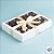 Caixa 24 Doces com Visor S9 (19cm x 25cm x 4cm) Kraft - 10 unidades - Assk - Rizzo Embalagens - Imagem 3