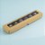 Caixa com Visor S14 (4cm x 19cm x 2cm) Kraft - 10 unidades - Assk - Rizzo Embalagens - Imagem 1