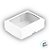 Caixa com Visor S18 (11,5cm x 15,5cm x 3,5cm) Branca - 10 unidades - Assk - Rizzo - Imagem 2