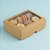 Caixa com Visor S19 (8,5cm x 12,5cm x 3,5cm) Kraft - 10 unidades - Assk - Rizzo - Imagem 1
