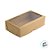 Caixa com Visor S20 (22cm x 11,7cm x 4,5cm) Kraft - 10 unidades - Assk - Rizzo Embalagens - Imagem 2