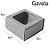 Caixa Gaveta com Visor Nº1 (8cm x 8cm x 4cm) Branca 10 unidades Assk Rizzo Embalagens - Imagem 2