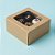 Caixa Gaveta com Visor Nº1 (8cm x 8cm x 4cm) Kraft 10 unidades Assk Rizzo Embalagens - Imagem 1