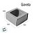 Caixa Gaveta com Visor Nº1 (8cm x 8cm x 4cm) Dourada 10 unidades Assk Rizzo Embalagens - Imagem 4