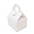 Caixa Sacolinha AS5 (6cm x 8cm x 8cm) Branco 10 unidades Assk Rizzo Embalagens - Imagem 1