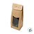 Caixa Sacolinha com Visor P - (7,5cm x 19cm x 6cm) Kraft - 10 unidades - Assk - Rizzo - Imagem 2