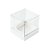 Caixa Mini Bolo G (8cm x 8cm x 8cm) Branca - 10 unidades - Assk - Rizzo Embalagens - Imagem 1