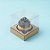 Caixa Mini Bolo G (8cm x 8cm x 8cm) Kraft - 10 unidades - Assk - Rizzo Confeitaria - Imagem 1