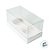 Caixa Cupcake com Tampa Transparente 2 Cavidades (17cm x 9cm x 8,5cm) Branca - 10 unidades - Assk - Rizzo - Imagem 2