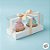 Caixa Cupcake com Tampa Transparente 2 Cavidades (17cm x 9cm x 8,5cm) Kraft - 10 unidades - Assk - Rizzo - Imagem 3