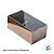 Caixa 2 Doces com Tampa Transparente Nº 2 (8,5cm x 4cm x 3,5cm) Bronze - 10 unidades - Assk - Rizzo - Imagem 2