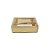 Caixa com Tampa Transparente PVC Nº 5 (9cm x 12cm x 4cm) Dourada 10 unidades Assk Rizzo Embalagens - Imagem 3
